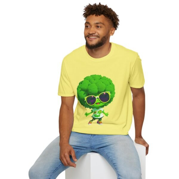 Green Broccoli and Clover T Shirt - Image 8