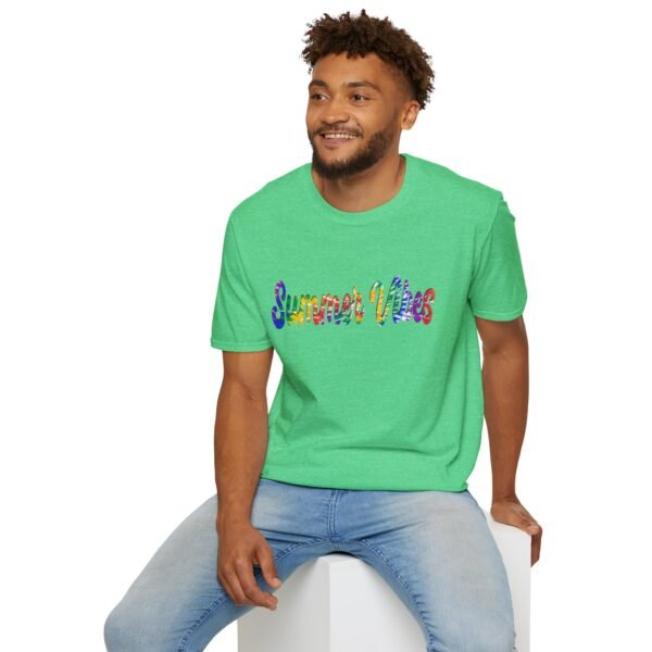 Summer Vibes Multicolor  Unisex T Shirt - Image 5