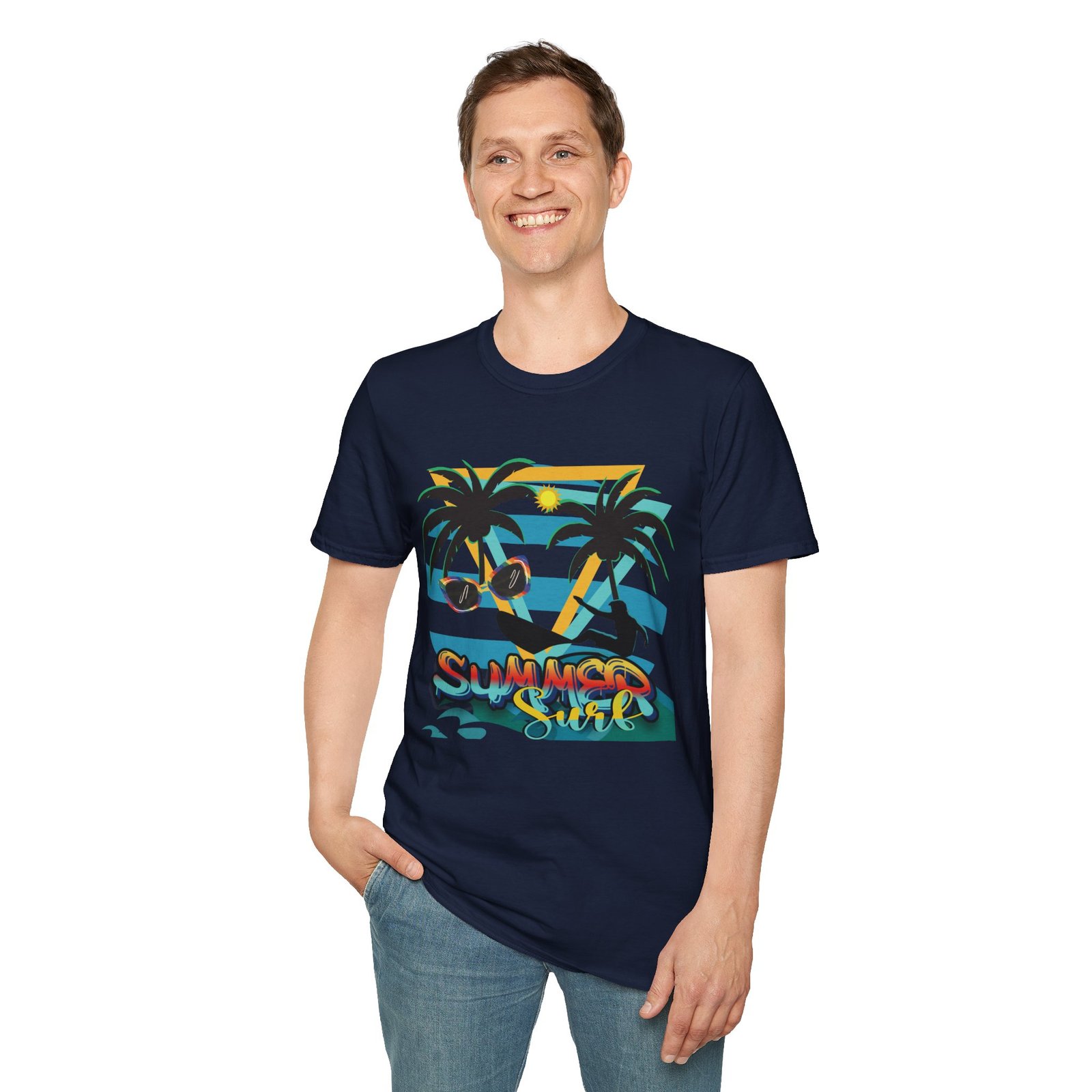 Summer Surf Unisex T Shirt