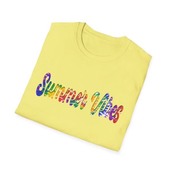 Summer Vibes Multicolor  Unisex T Shirt - Image 4